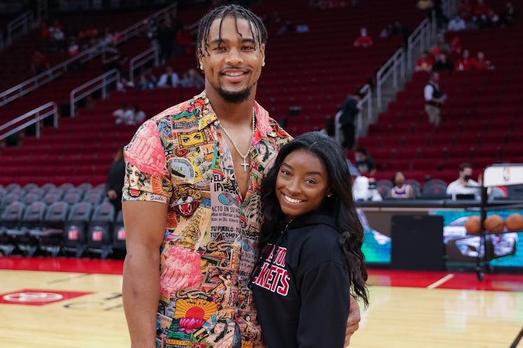 Simone Biles and Jonathan Owens announced their engagement on Feb. 15.