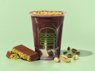 Shack Shack's Dubai Chocolate Pistachio Shake