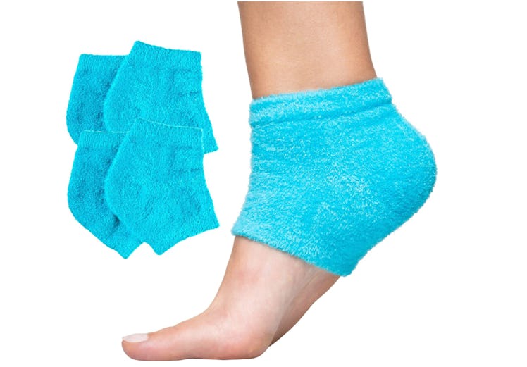 ZenToes Moisturizing Heel Socks (2-Pairs) 
