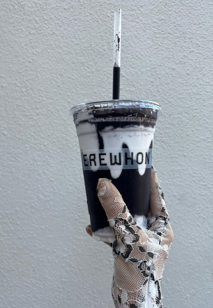 All the ingredients in Kourtney Kardashian Barker's 'Poosh Potion' black detox smoothie in collabora...