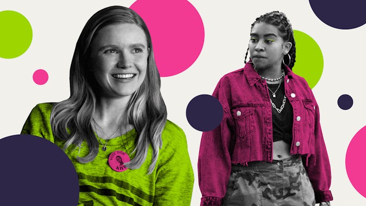 Hadley Robinson and Alycia Pascual-Peña in 'Moxie'