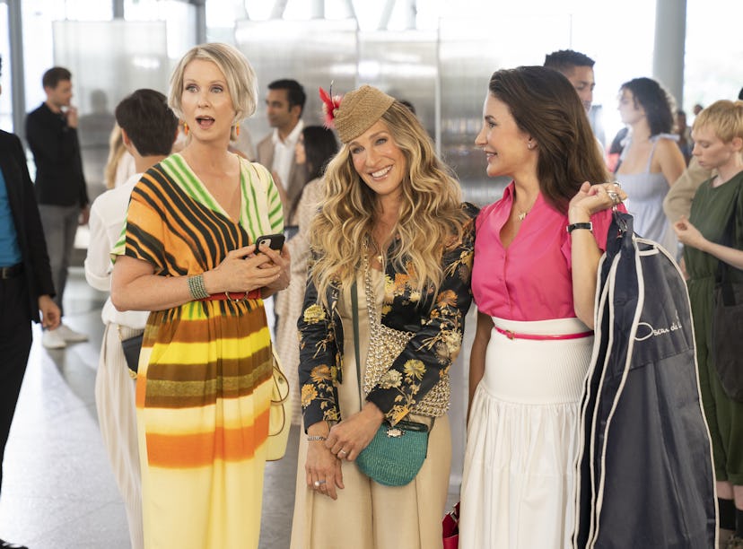 Cynthia Nixon, Sarah Jessica Parker, and Kristin Davis in 'And Just Like That...'
