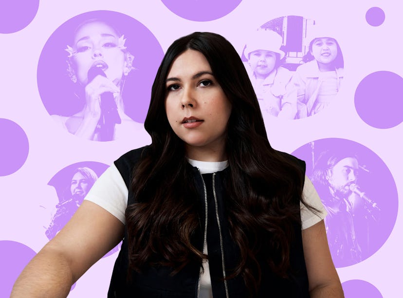 Gigi Perez shares her early musical influences including her sister, Ariana Grande, and Alex G.