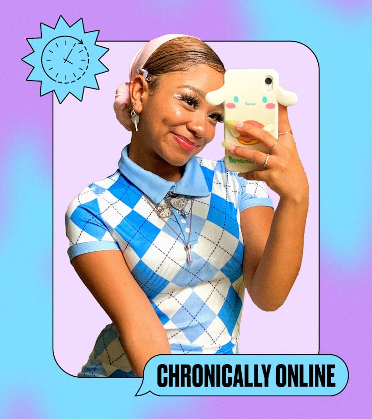 Fashion content creator Axaila shares her screen time habits for a week, including scrolling on TikT...