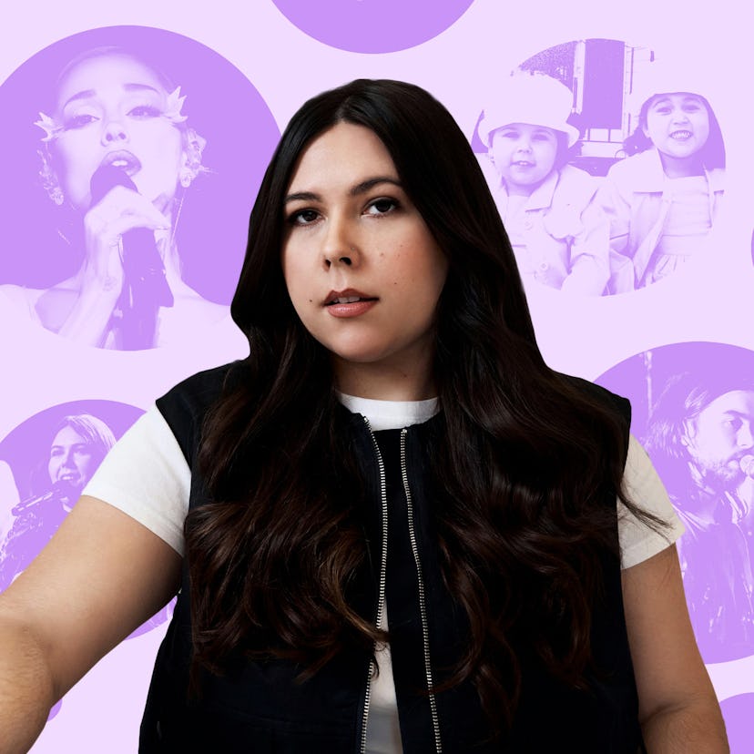 Gigi Perez shares her early musical influences including her sister, Ariana Grande, and Alex G.