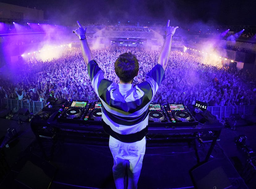 Zedd performs onstage at The Brooklyn Mirage