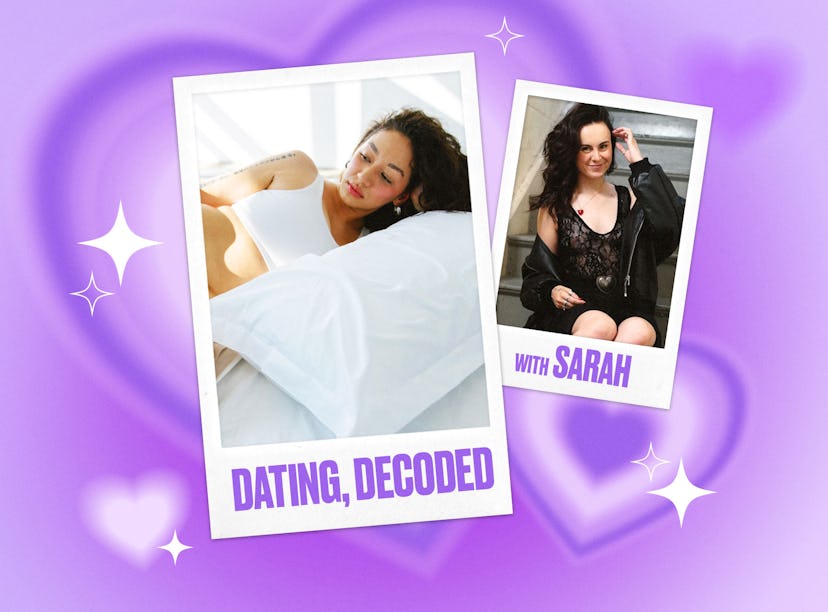 a woman debating whether she should stop hooking up with people who don't share her political views;...