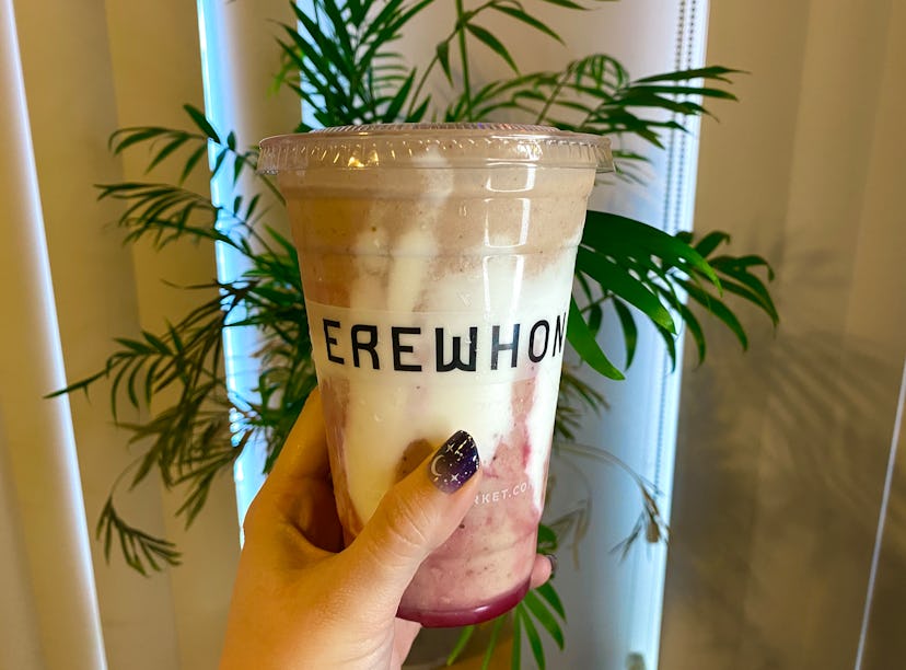 I tried Hailey Bieber's Erewhon smoothie inspired by the glazed-doughnut skin trend.