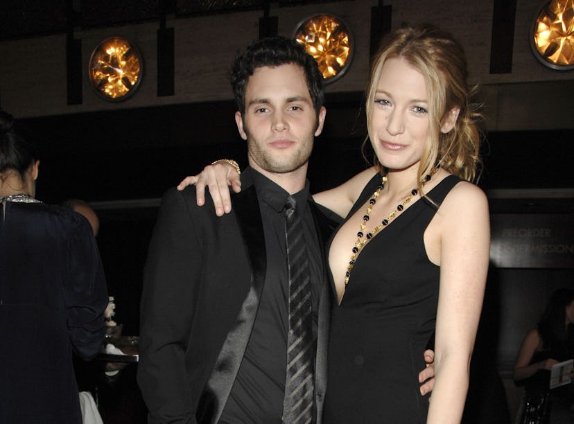 Penn Badgley and Blake Lively