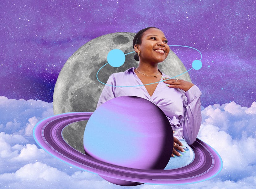 Young woman enjoying being single in fall 2024, per her astrology.