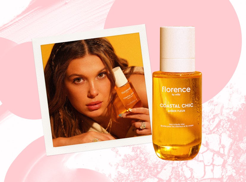 I tried Millie Bobby Brown's Florence by Mills hair and body mist at Coachella.