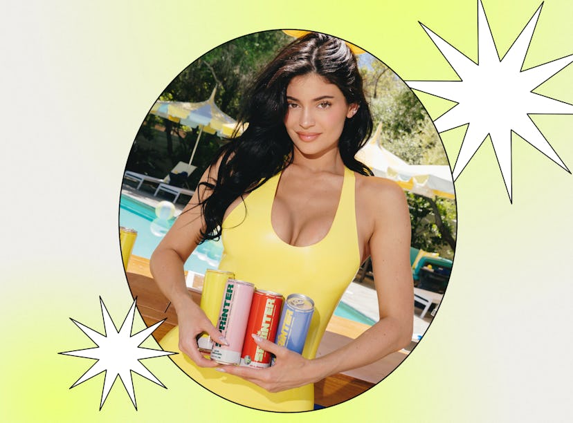 I tried Kylie Jenner's Sprinter Vodka Soda Palm Springs variety pack at Coachella 2025.
