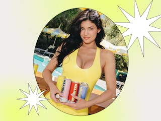 I tried Kylie Jenner's Sprinter Vodka Soda Palm Springs variety pack at Coachella 2025.