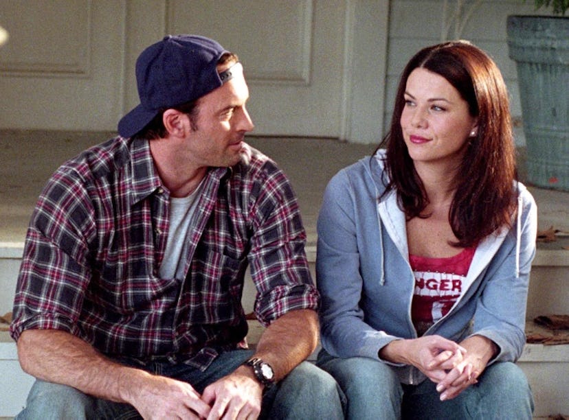 Lauren Graham and Scott Patterson in 'Gilmore Girls'