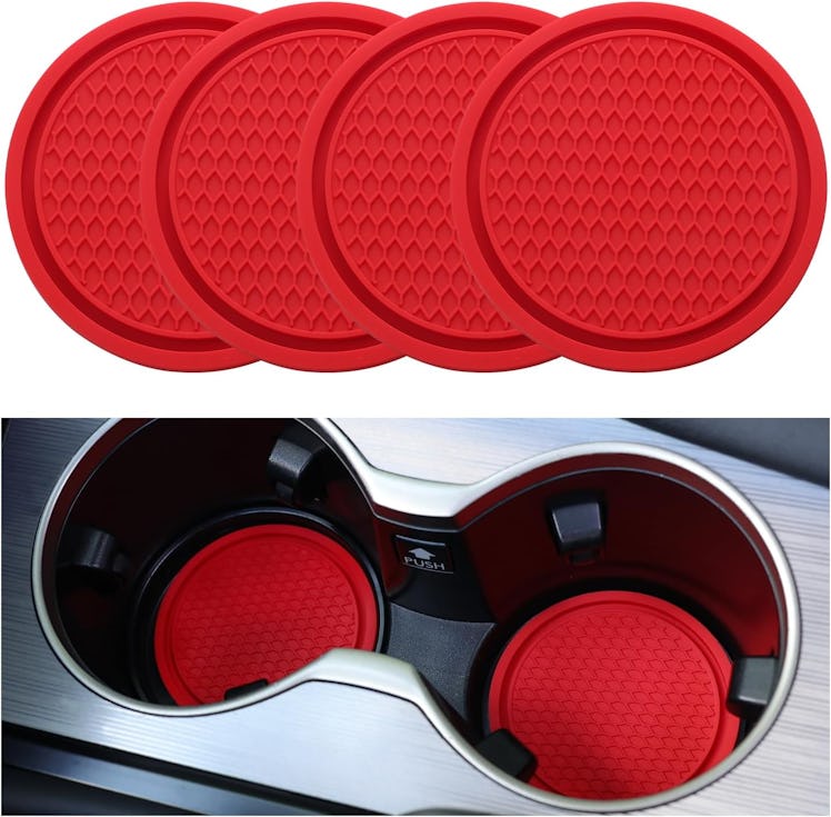SINGARO Car Cup Coaster (4 Pack)