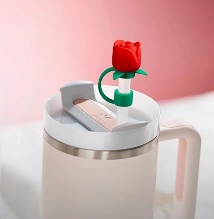 LONPARRY Rose Straw Cap (4-Pack) 