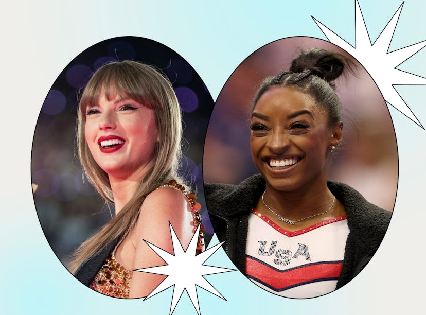 Taylor Swift and Simone Biles