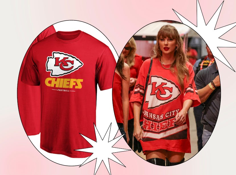You can wear Taylor Swift's Kansas City Chiefs outfits to a football game with these dupes.