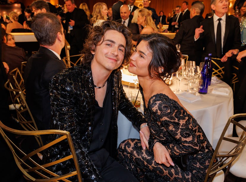Timothée Chalamet and Kylie Jenner