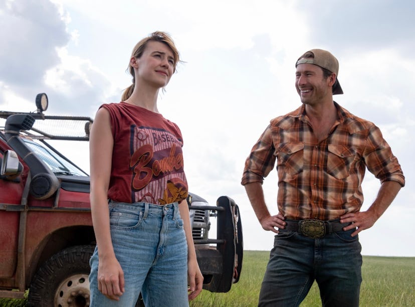 Glen Powell and Daisy Edgar-Jones in 'Twisters'