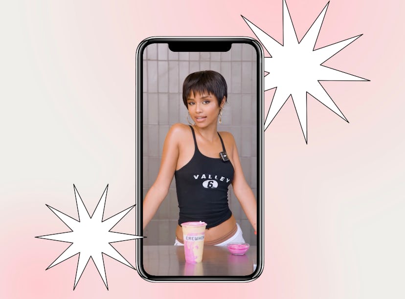 I tried Tyla's $22 Bliss by Tyla Erewhon smoothie.